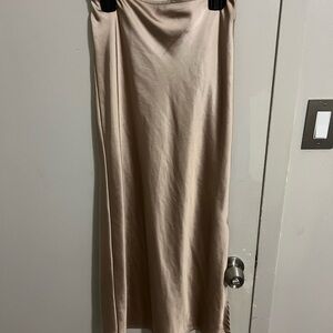 Old Navy Tan Maxi Skirt